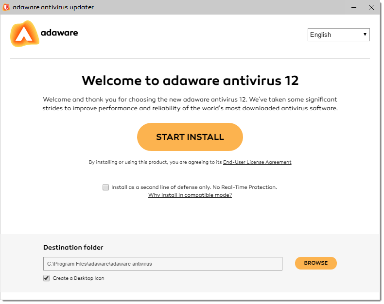 Welcome Wizard window