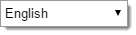 Language drop-down combo box