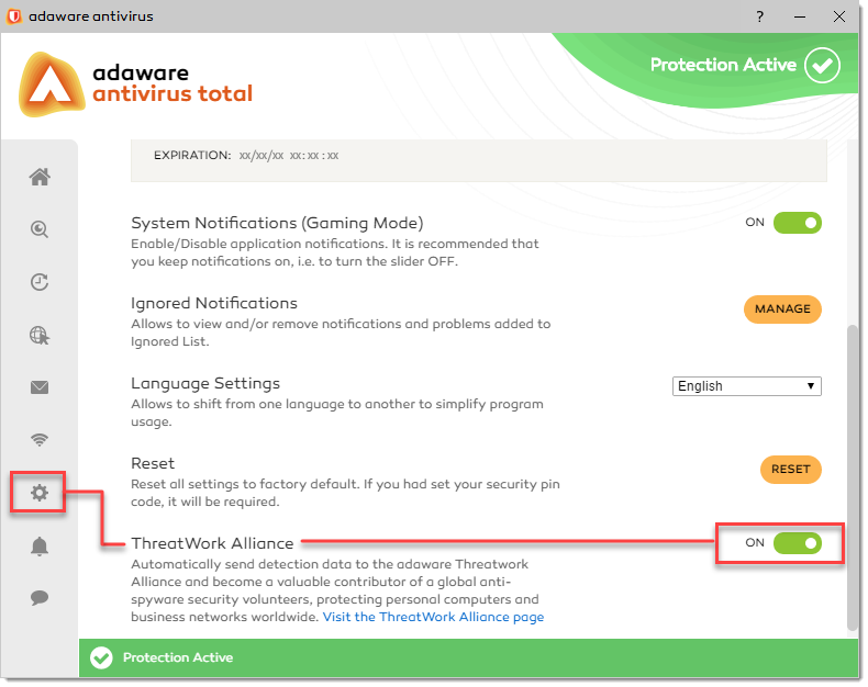 ThreatWork Alliance window