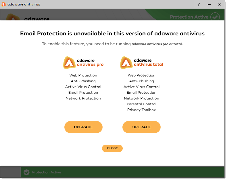 Upgrade window